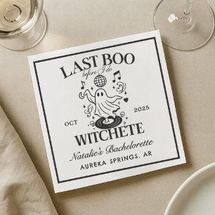 Laatste boek voordat ik Bachelorette Halloween Par Servet