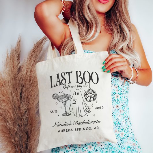 Laatste boek voordat ik Bachelorette Halloween Par Tote Bag