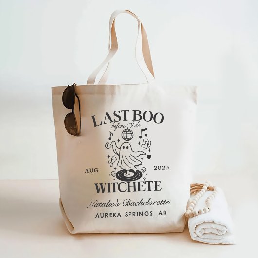 Laatste boek voordat ik Bachelorette Halloween Par Tote Bag