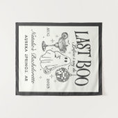 Laatste boek voordat ik Bachelorette Halloween Par Wandkleed (Voorkant (horizontaal))