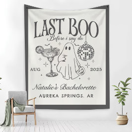 Laatste boek voordat ik Bachelorette Halloween Par Wandkleed