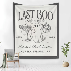 Laatste boek voordat ik Bachelorette Halloween Par Wandkleed