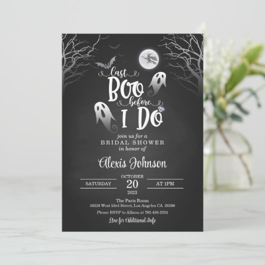 Laatste boek voordat ik Vrijgezellenfeest doe Kaart (Staand voorkant)