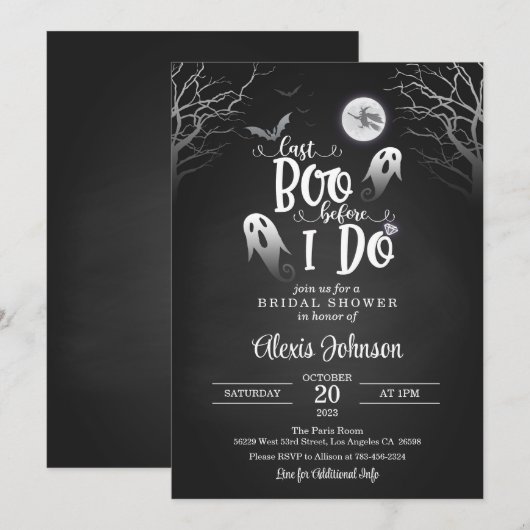 Laatste boek voordat ik Vrijgezellenfeest doe Kaart (Voorkant / Achterkant)