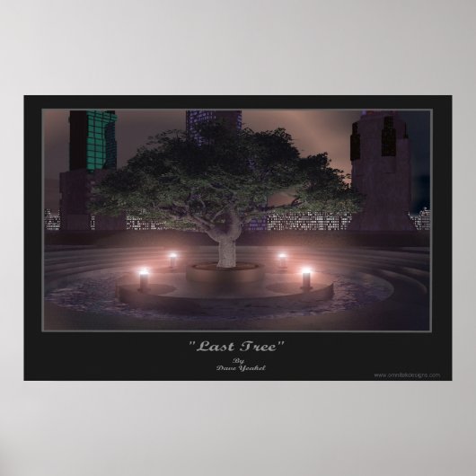 Laatste boom poster (Voorkant)