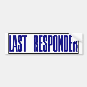 Laatste Bumpersticker