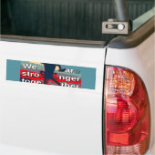 Laatste campagneslogan van Hillary Clinton voor 20 Bumpersticker (Op Truck)