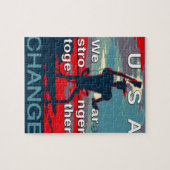 Laatste campagneslogan van Hillary Clinton voor 20 Legpuzzel (Horizontaal)