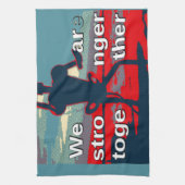 Laatste campagneslogan van Hillary Clinton voor 20 Theedoek (Verticaal)