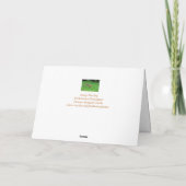 Laatste Chemo Sprong van Vreugde Kaart (Achterkant)