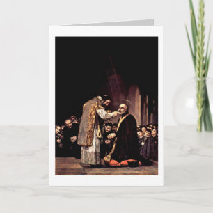 Laatste communie van St.Joseph door Francisco de G Kaart