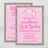 Laatste Cowgirl Rodeo Meisjesfeest Kaart (Voorkant / Achterkant)