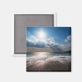 Laatste dag bij het strand magneet (Voorkant / Achterkant)