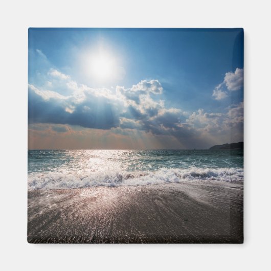 Laatste dag bij het strand magneet (Voorkant)