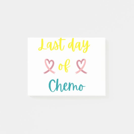 Laatste dag chemo post-it® notes (Voorkant)