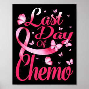 Laatste dag chemogift voor roze borstkanker overle poster