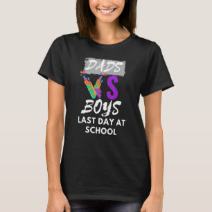laatste dag op school Uit school zomer school scho T-shirt