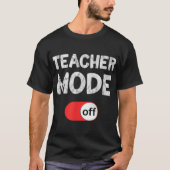 Laatste dag School Gezegde T-shirt (Voorkant)
