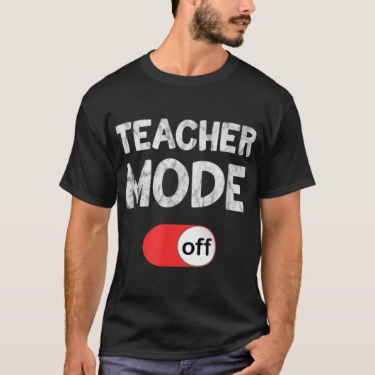 Laatste dag School Gezegde T-shirt (Voorkant)