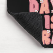 Laatste dag van 1e klas Schattige Groovy eerste kl Muismat (Hoek)