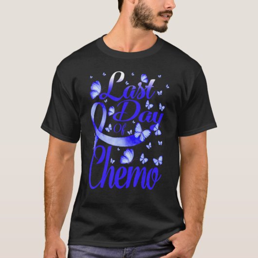 Laatste dag van Chemo Ards Awareness Butterfly T-shirt (Voorkant)