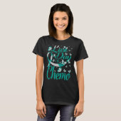 Laatste dag van chemo coeliakie bewustzijnsboter t-shirt (Voorkant volledig)