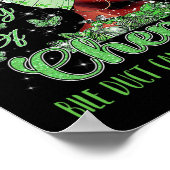 Laatste dag van chemo galweg kankerbewustzijn poster (Hoek)