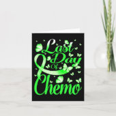Laatste dag van chemo herseninvaliditeit bewustzij kaart (Voorkant)
