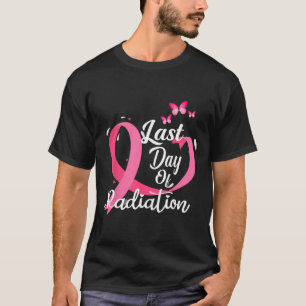 Laatste dag van de bestralingsbehandeling Borstkan T-shirt