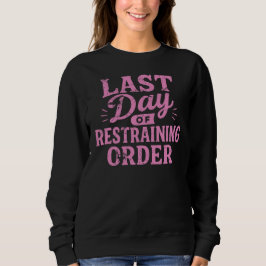 Laatste Dag Van De Contactverbod Roze Print Trui