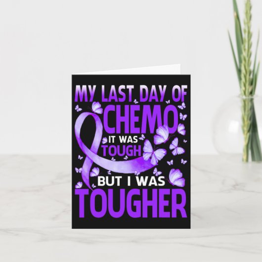 Laatste dag van de dag chemo fibromyalgie bewustzi kaart (Voorkant)