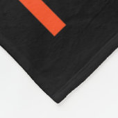 Laatste dag van de dag Chemo Leukemie Awareness Bu Fleece Deken (Hoek)