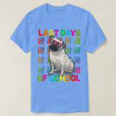 Laatste dag van de Hondenliefhebber van de Schuif T-shirt (Design voorkant)