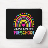Laatste dag van de kleuterschool Rainbow Afstudere Muismat (Met muis)