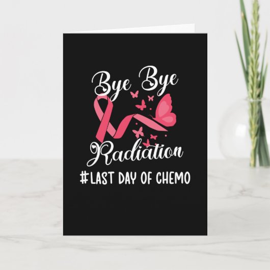 Laatste dag van de overleving door chemokarcinoom  kaart (Voorkant)