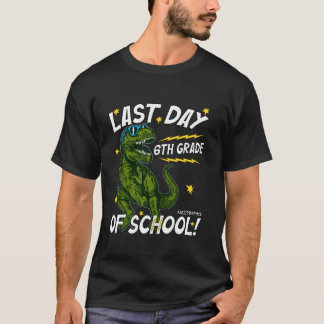 Laatste dag van de school Autograph 6th Grade Afst T-shirt