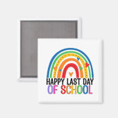 Laatste dag van de school Rainbow Leraar Student E Magneet (Voorkant / Achterkant)
