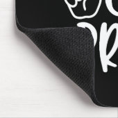 Laatste dag van de school rust uit kleuterschool p muismat (Hoek)