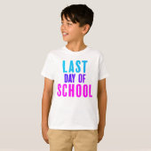 Laatste dag van de School T-shirt (Voorkant volledig)