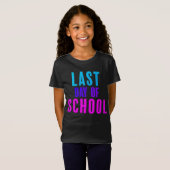 Laatste dag van de School T-shirt (Voorkant volledig)