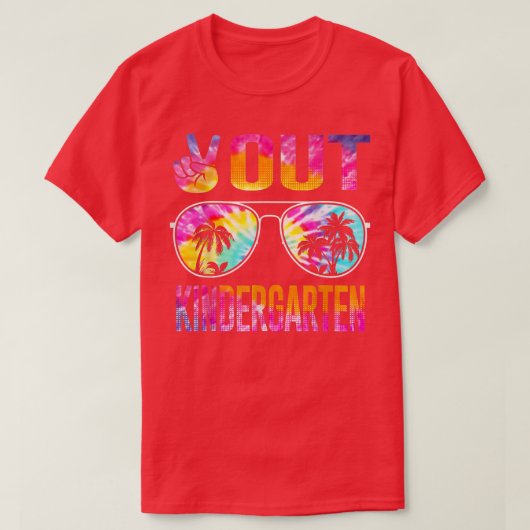Laatste dag van de schoolvrede in de kleuterschool t-shirt (Design voorkant)