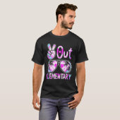 Laatste dag van de schoolvrede in het basisonderwi t-shirt (Voorkant volledig)