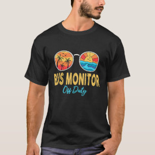 Laatste dag van de schoolzomerbus, zondag uit dien t-shirt