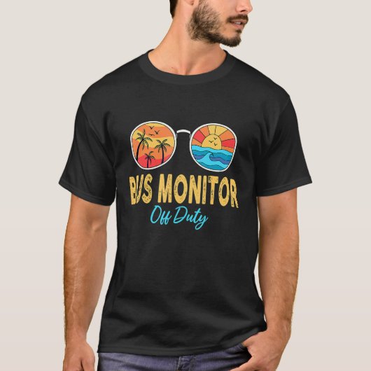 Laatste dag van de schoolzomerbus, zondag uit dien t-shirt (Voorkant)