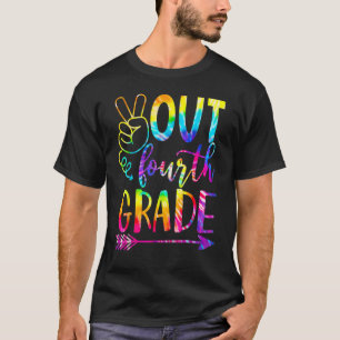 Laatste dag van de vrede op school in de vierde kl t-shirt