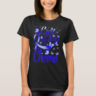 Laatste dag van de ziekte van Chemo Pompe Butterfy T-shirt