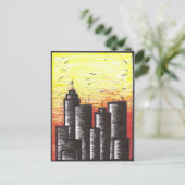 Laatste dag van een stervende stad Briefkaarten (Staand voorkant)