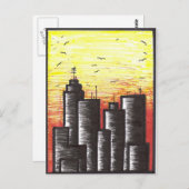 Laatste dag van een stervende stad Briefkaarten (Voorkant / Achterkant)