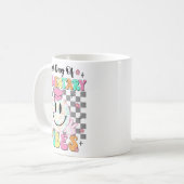 Laatste dag van Elementary Afstuderen Meisjes Haar Koffiemok (Voorkant links)