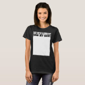 Laatste dag van Elementary Sign My Back to School T-shirt (Voorkant volledig)